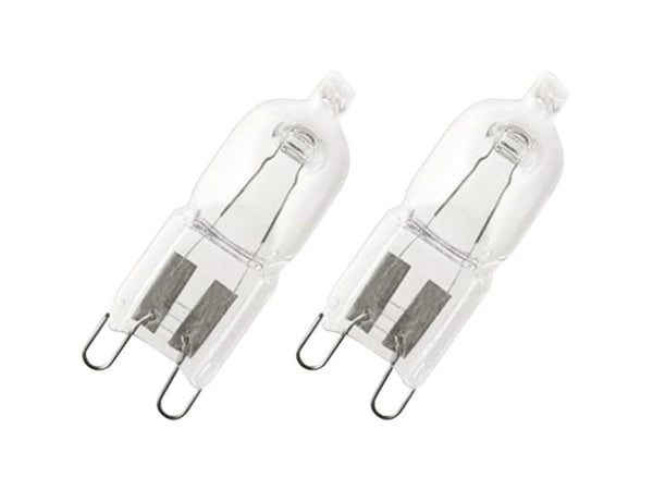 OSRAM HALOPIN SUPERSTAR - Halogenglödlampa - form: T13.3 - G9 - 48 W (motsvarande 60 W) - klass G - varmt vitt ljus - 2800 K (paket om 2)