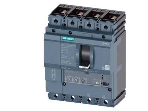 Siemens 3VA2110-6HL42-0AA0 Strömbrytare 1 st Inställningsområde (ström): 40 - 100 A Kopplingsspänning (max.): 690 V/AC (B x H x D) 140 x 181 x 86 mm