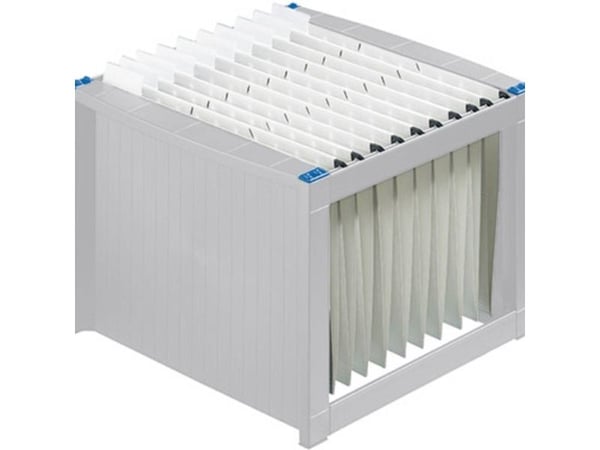 Helit H6110084, Plast, Blå, Hvit, 328 x 299 x 258 mm, 360 mm, 380 mm, 272 mm