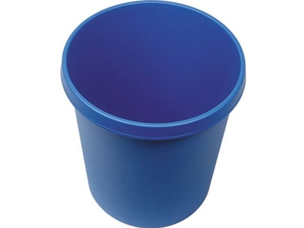 Helit H6105834, 18 l, Rund, Plast, Blå, 31,5 cm, 335 mm