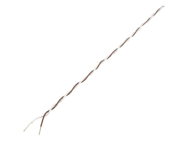 TRU COMPONENTS lindningstråd Wire Wrap 2 x 0,28 mm² Svart/Röd 25 m 1568995