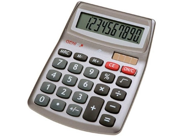 GENIE 540 - Utskriftsberäknare - LCD