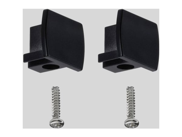 Paulmann 96961, Endestykke, Sort, Plast, 13 mm, 21 mm, 18 mm