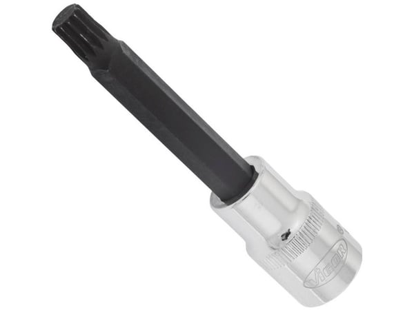 Vigor V2121 Multitann (XZN) topnøkkel-bit-innsats 14 mm M14 1/2 (12,5 mm)