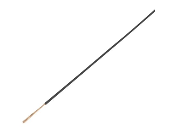 TRU COMPONENTS 1568681 Ajoneuvokaapeli FLRY-B 1 x 0,75 mm² Musta 50 m