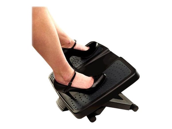 Fellowes Ultimate Foot Support - Fotstøtte - grå, svart