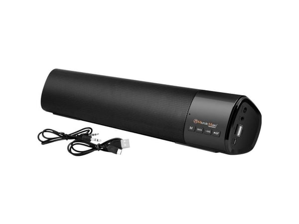 Technaxx BT-X54, 10 W, 4 O, 85 dB, Sort, MP3, WAV, 0 - 40 °C