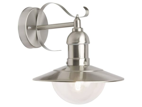 Brilliant Arto 96129/82 utendørs vegglampe LED (RGB) E27 60 W rustfritt stål