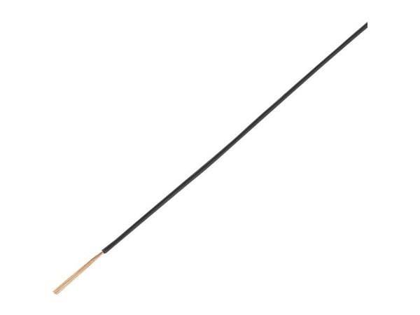 TRU COMPONENTS 1568648 Ajoneuvokaapeli FLRY-A 1 x 1 mm² Musta 50 m