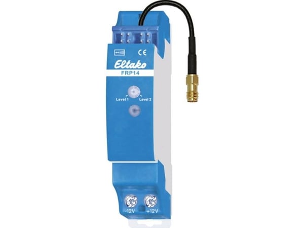 Eltako FRP14 trådlös repeater DIN-skena (30014019)