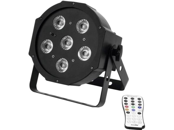 Eurolite SLS-603 LED-PAR-spotter antall LED: 6 x 3 W svart (51915358)