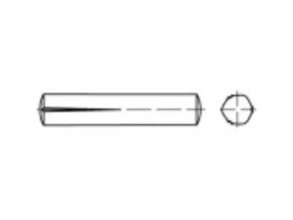 TOOLCRAFT 136047 Spiker med gassskaft (Ø x L) 2 mm x 6 mm Stål 250 stk