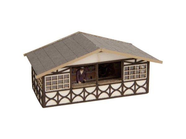 NOCH Christmas Market Stall, HO (1:87), Brun, Hvit