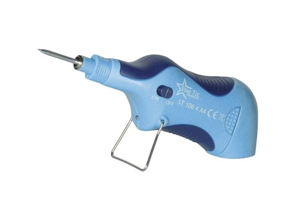 Star Tec ST 10602 Juotosrauta 6 V 6,5 W Kynän muotoinen +165 - +480 °C Paristokäyttöinen