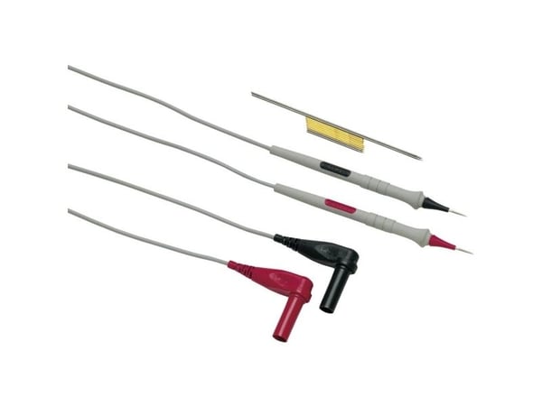 Fluke TL910 turvatestausjohtosarja [teräliitin 4 mm - testikärki] 1,00 m musta, punainen 1 sarja 1 sarja