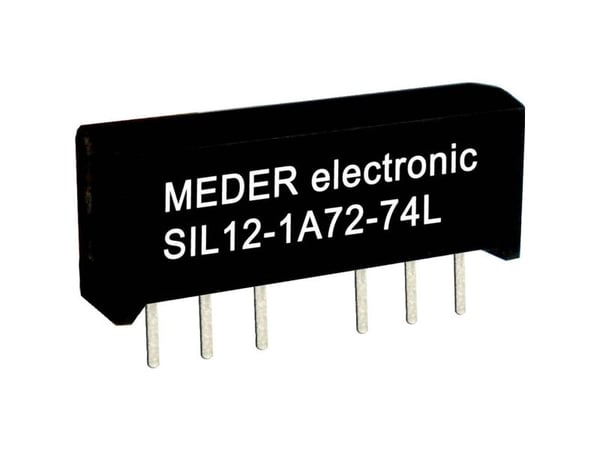 StandexMeder Electronics SIL24-1A72-71D Reed-rele 1 x rajakytkin 24 V/DC 0,5 A 10 W SIL-4