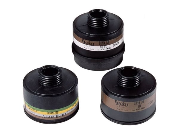 EKAstu 422761 gasfilter DIRIN 230 A2, filterklass A2, 1 st