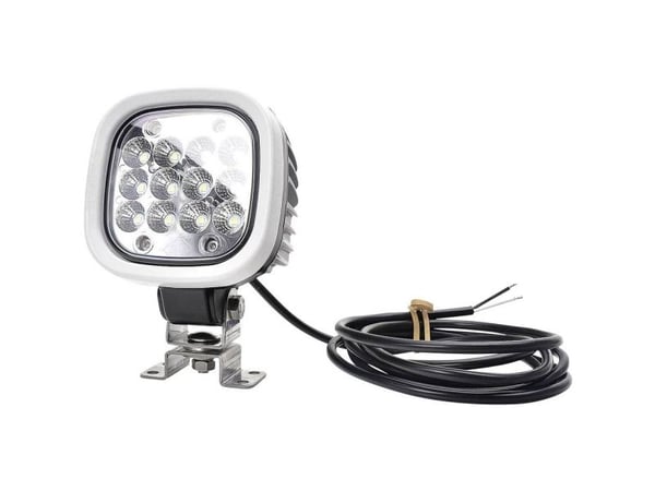 WAS arbeidslys 12 V, 24 V W130 7000 1207 bred nærfeltsbelysning (BxHxT) 110 x 159 x 86 mm 7000 lm