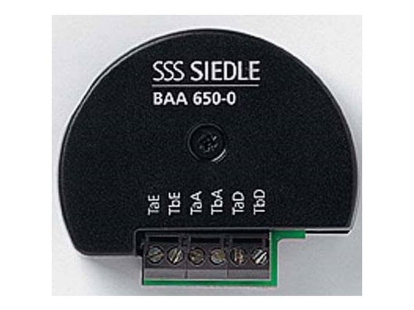 Siedle BAA 650-0, Sort, Siedle, 0 - 40 °C