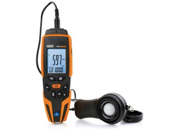 HT Instruments HT309 LED-lukumittari 40 - 400000 lx