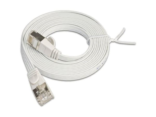 SLIM Patchcords SLIM STP, 2 m, Cat6, S/UTP (STP), RJ-45, RJ-45, Hvit