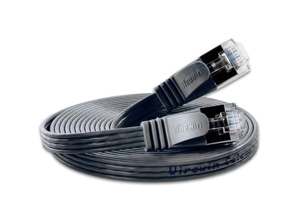 Triotronik PKW-STP-SLIM-KAT6 0,5 SW - RJ-45 - RJ-45 - M?nnlich/m?nnlich - 10/100/1000Base-T(X) - Cat6 - U/FTP (STP) (PKW-STP) -SLIM-KAT6 0,5 SW)