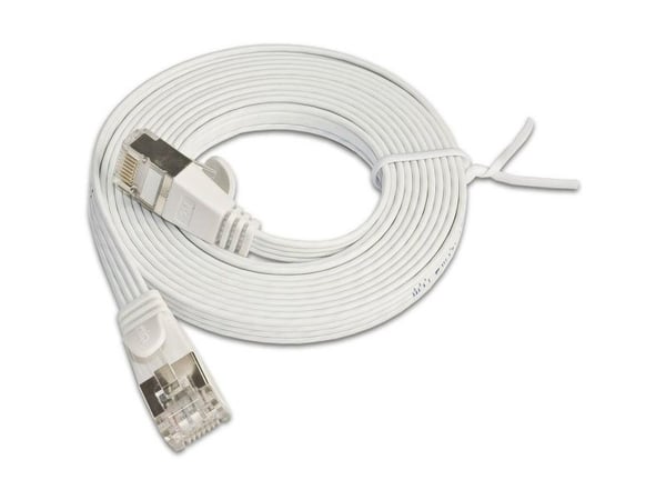 Triotronik PKW-STP-SLIM-KAT6 1.0 WS - RJ-45 - RJ-45 - M?nnlich/m?nnlich - 10/100/1000Base-T(X) - Cat6 - U/FTP (STP) (PKW-STP) -SLIM-KAT6 1.0 WS)