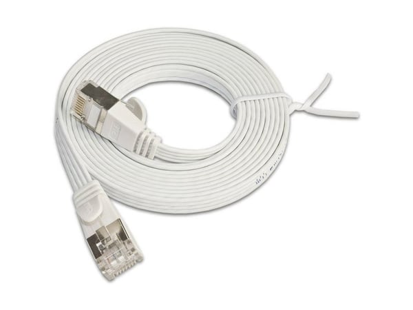 SLIM Patchcords SLIM STP, 0,5 m, Cat6, S/UTP (STP), RJ-45, RJ-45, Hvit