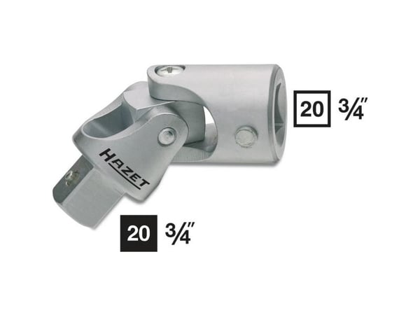 Hazet 1021 1021 Kiintoavain tarvikkeet Ruuvimeisseli 3/4 (20 mm) Ulostulo 3/4 (20 mm) 105 mm 1 kpl 1 kpl
