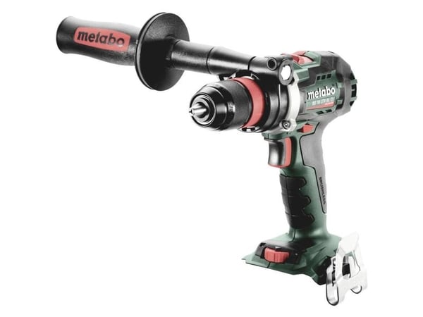Metabo BS 18 LTX BL Q I, Boremaskin med pistolgrep, Børsteløs, Sort, 1,3 cm, 2000 RPM, 6,8 cm