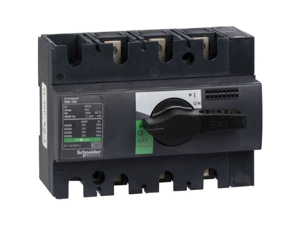 Schneider isoleringsbrytare 3P 160A INS160 3P (28912)