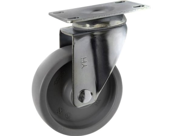 Toolcraft TO-5137935, Svart, Metallisk, 125 kg, Polypropylen (PP), 1 stykker, 10 cm