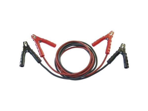 Startkabler SET® SK25-ST 25 mm² kobber 3,50 m med stålplåt-tenger, uten beskyttelseskrets