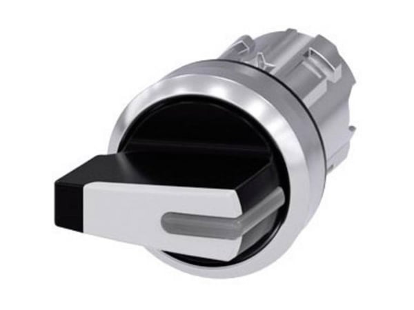Siemens 3SU10522FM600AA0 Vridkontakt spänningsanordning vit 2 x 45° 3SU1052-2FM60-0AA0 1 st