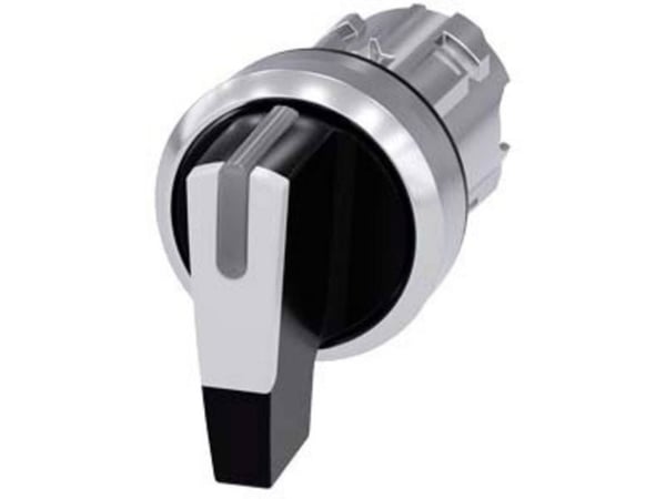 Siemens 3SU10522CP600AA0 3SU1052-2CP60-0AA0 Knebelschalter Knebel Weiß 2 x 45 ° 1 St., IP67, IP69K, 2,23 cm, 40 mm, 60 mm, 40 mm, 49 g