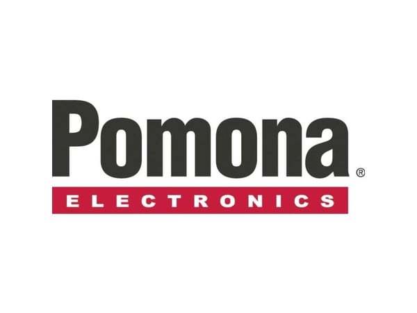 Pomona Electronics 3781-24-0 Testijohto [Crocodile egg - Crocodile egg] 0,60 m Musta 1 kpl