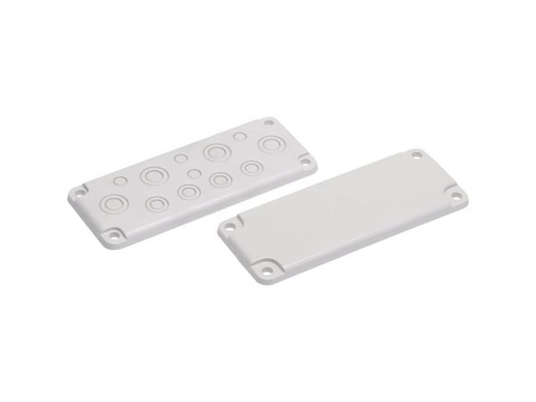 Fibox MB 10324 Blindplade Polykarbonat Gråhvid (RAL 7035) 1 stk
