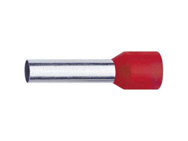 Klauke 47618, Kupari, Punainen, Hopea, Polypropeeni (PP), 10 mm², 4,5 mm, 2,8 cm