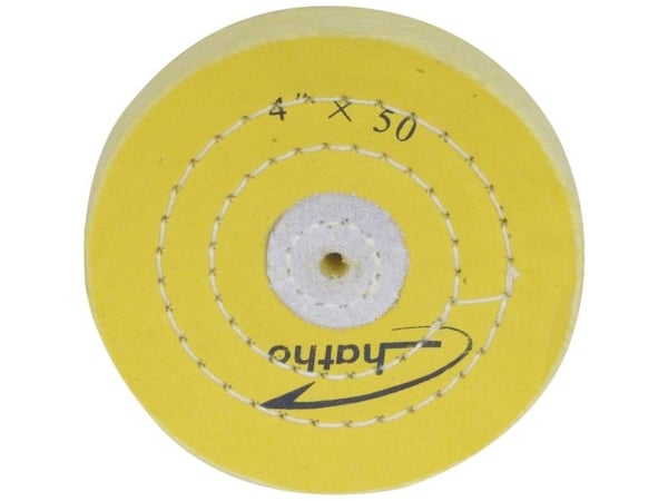 Proxxon 28 000, Poleringsskive, 10 cm, 1,5 cm, Gult