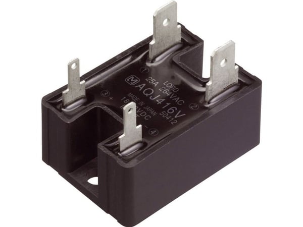 Panasonic Semiconductor -rele AQJ419VJ 25 A Kytkentäjännite (max.): 264 V/AC Vuorotellen nollajännitteellä 1 kpl