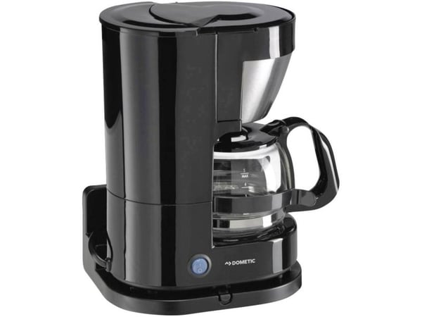 Dometic PerfectCoffee MC 052, Suodatinkahvinkeitin, Jauhettu kahvi, 170 W, Musta, Hopea