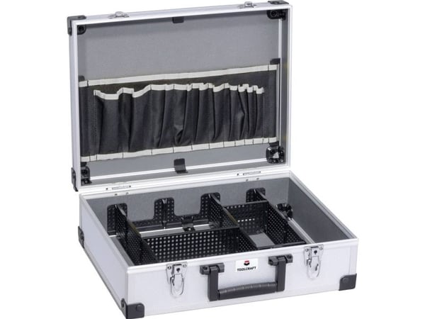 TOOLCRAFT TO-5061975 universell verktøykoffert uten utstyr (B x H x D) 315 x 140 x 395 mm