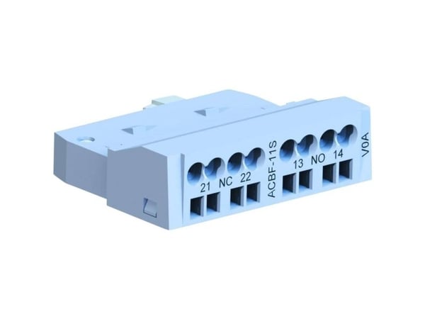WEG 12463910 ACBF-11S hjälpbrytare 2,5 A 1 x slutkontakt, 1 x brytkontakt
