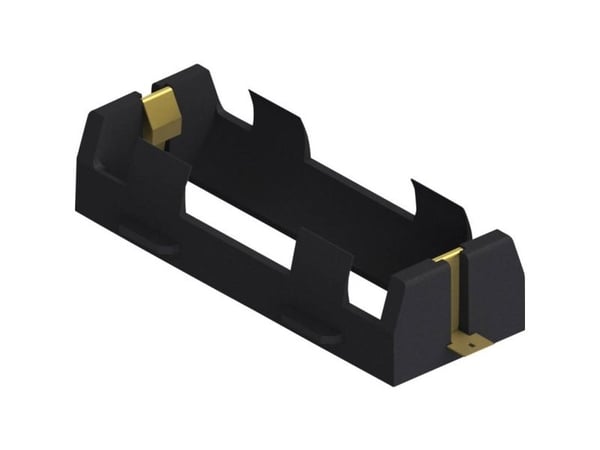 Keystone Electronics 1106 batteriholder 1 x 26650 overflatemontering SMD (L x B x H) 86 x 29 x 19 mm