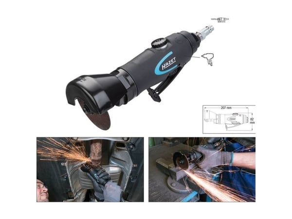 HAZET 9033-10, 2000 RPM, Tryckluft, 900 g