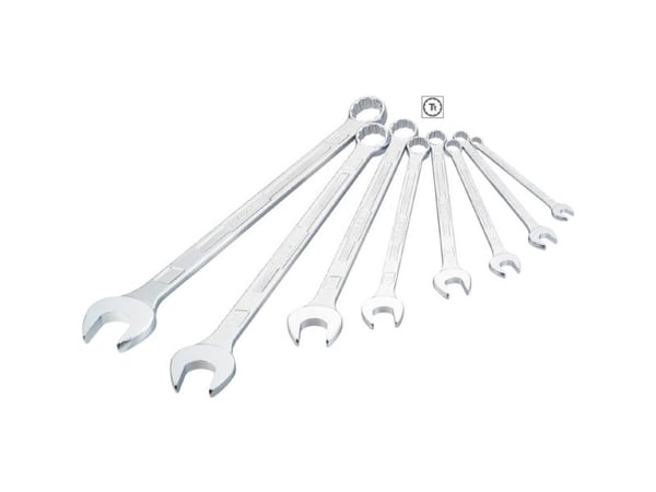 HAZET 600LG/8, 10,13,14,17,19,24,27,32 mm, Krom, Krom, Tyskland, 8 styck