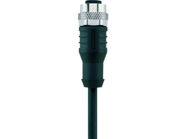 Escha 8046903 Anturi, toimilaitteen liitin, M12 Liitäntä, suora 2,00 m Napaluku (RJ): 8 1 kpl 1 kpl