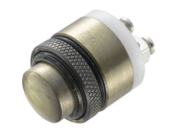 TRU COMPONENTS GQ-16B-M Kiinteä painike 48 V/DC 2 A 1 x Off/(On) Kosketus IP65 1 kpl