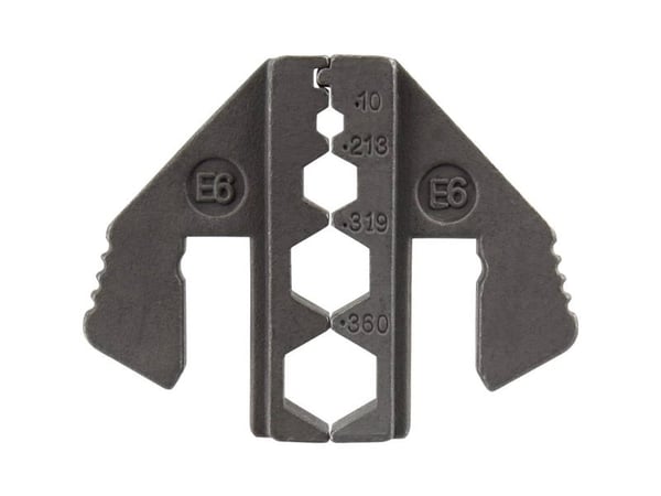 TOOLCRAFT PLE-0E6 Crimp-indsatser Crimpindsats til koaksial-stik Passer til mærke: TOOLCRAFT PZ-500