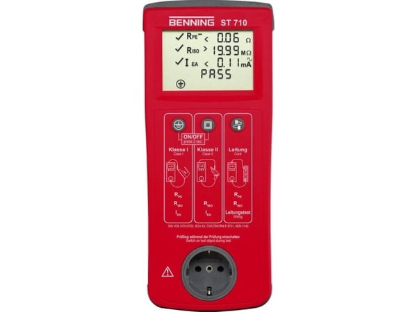 Benningin testilaite F (CEE 7/4) (BENNING ST 710 (DE))